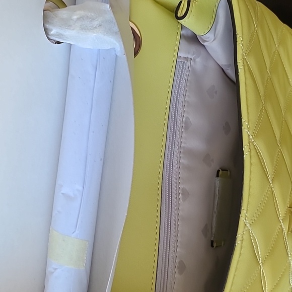 Kate Spade Lemon Quilted Shoulder Bag - Picture 6 of 8